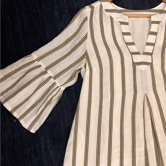 Soft Surroundings, striped mini dress - Picture 6 of 11